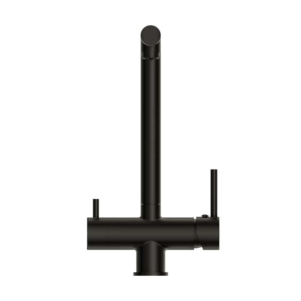 Смеситель для кухни CREA однорычажный с подключением фильтра черный