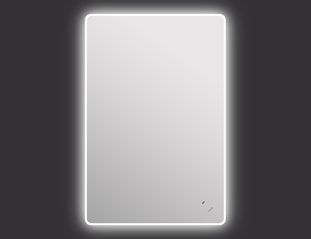 Зеркало ECLIPSE Fusion 80x120 с подсветкой прямоугольное
