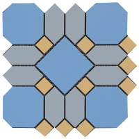 Павловск плитка-модуль синий (012/008/015) 29.9*29.9, Keramark