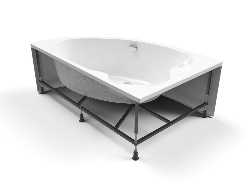 Ванна асимметричная KALIOPE 170*110 правая