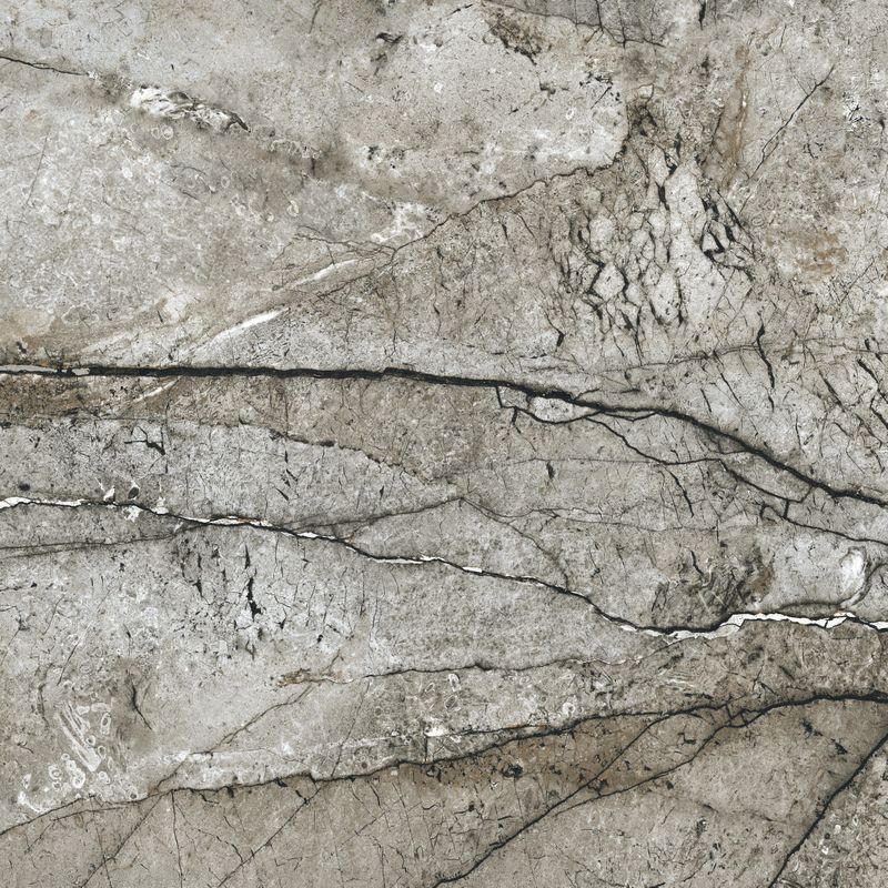 Керамогранит Meissen Keramik Marble Skin ржавый серый ректификат 79,8x79,8 A16245