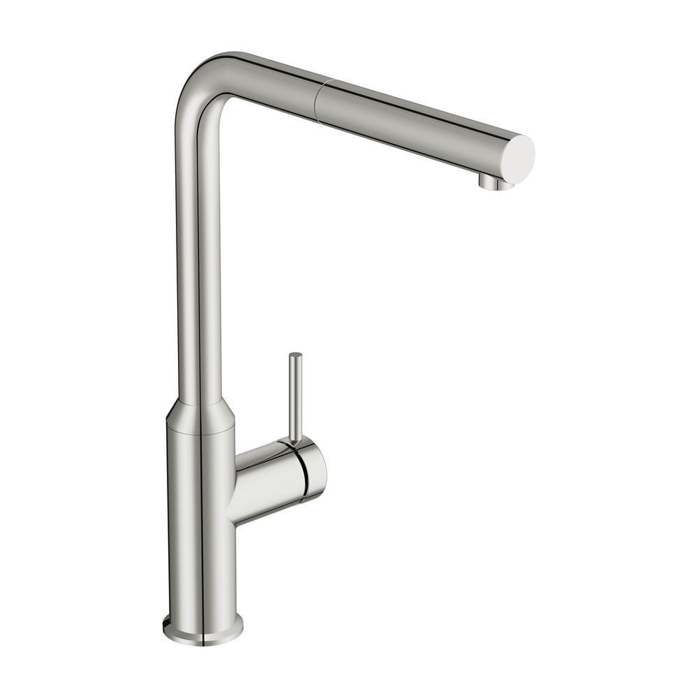 Смеситель для кухни FLAVIS с выдвижным изливом хром