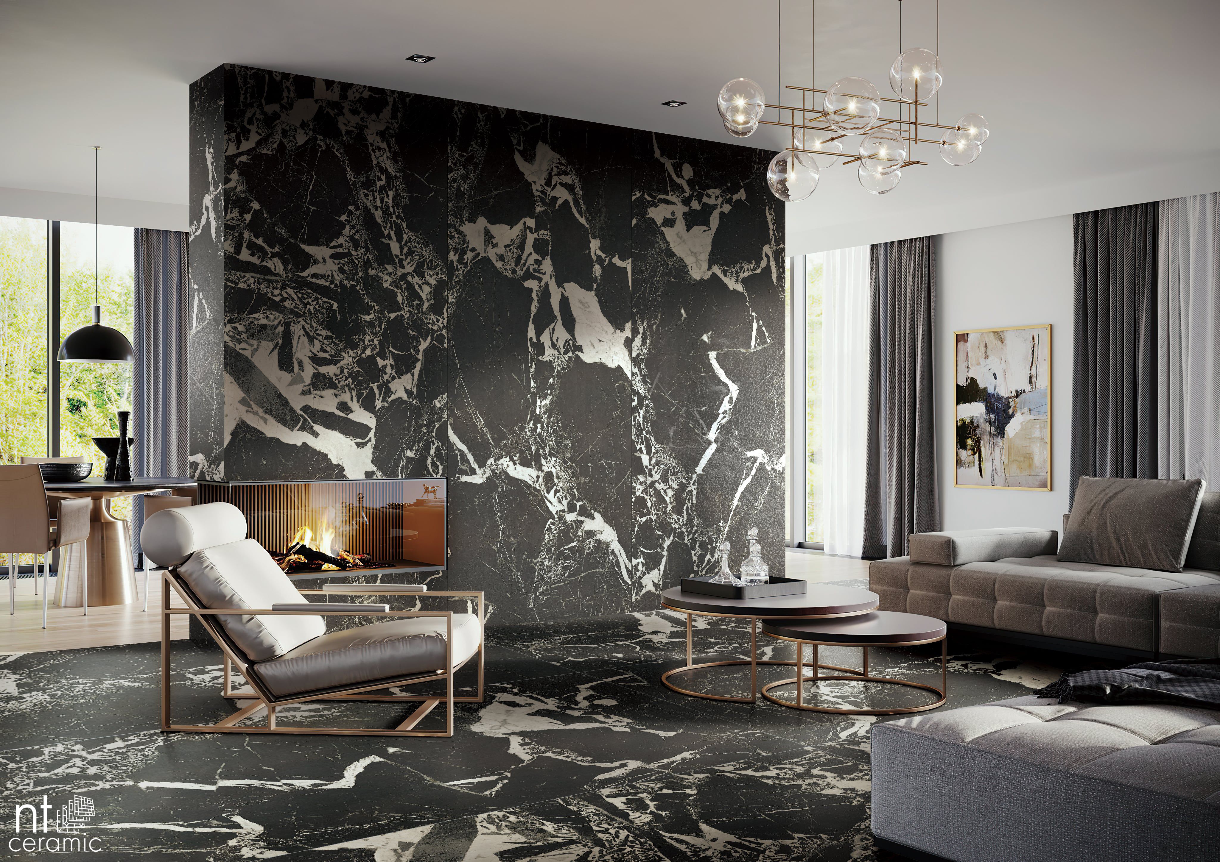 Керамогранит NS612NTT9028L Portoro Black 60x120