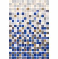 Плитка облиц. Гламур 2С 275*400 (голубой микс)