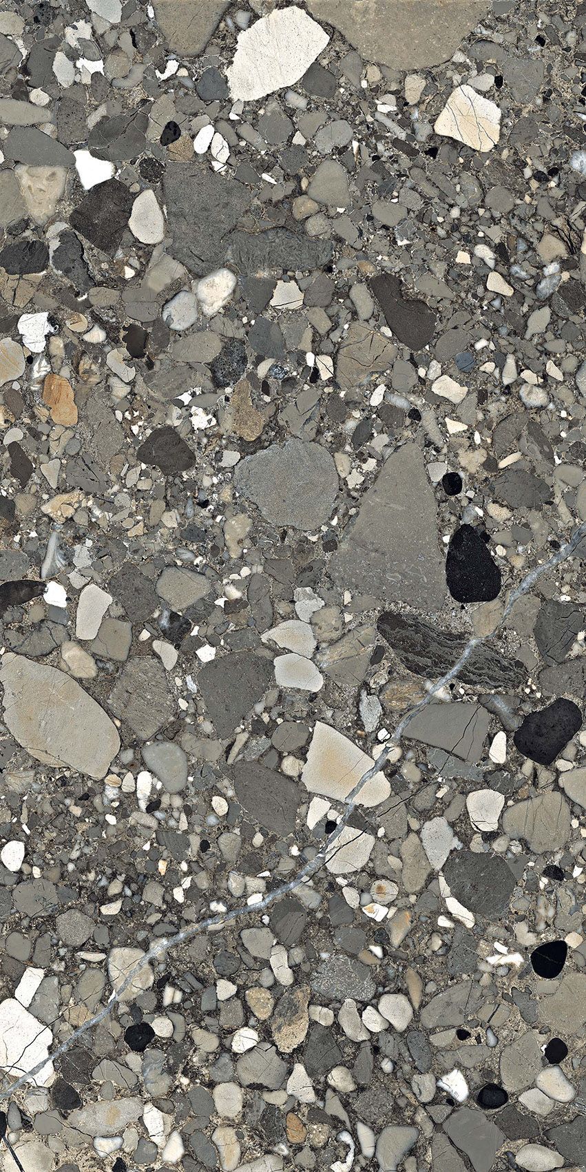 CR209 Керамогранит Arseno Nero 60*120см carving 1,44м2