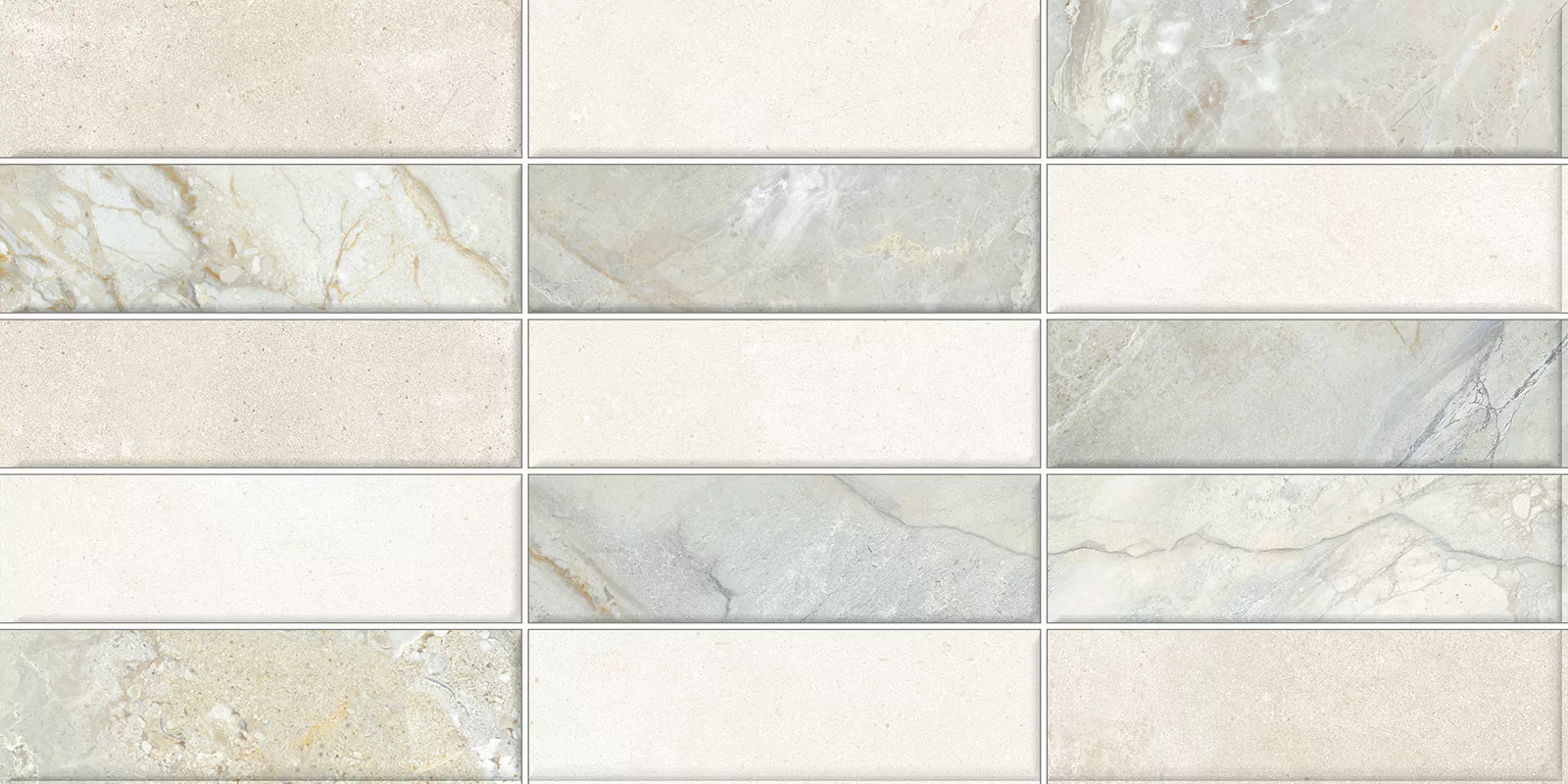 Плитка настенная Arty Brick WT36ARY55 New Trend  под бежевый камень песчаник