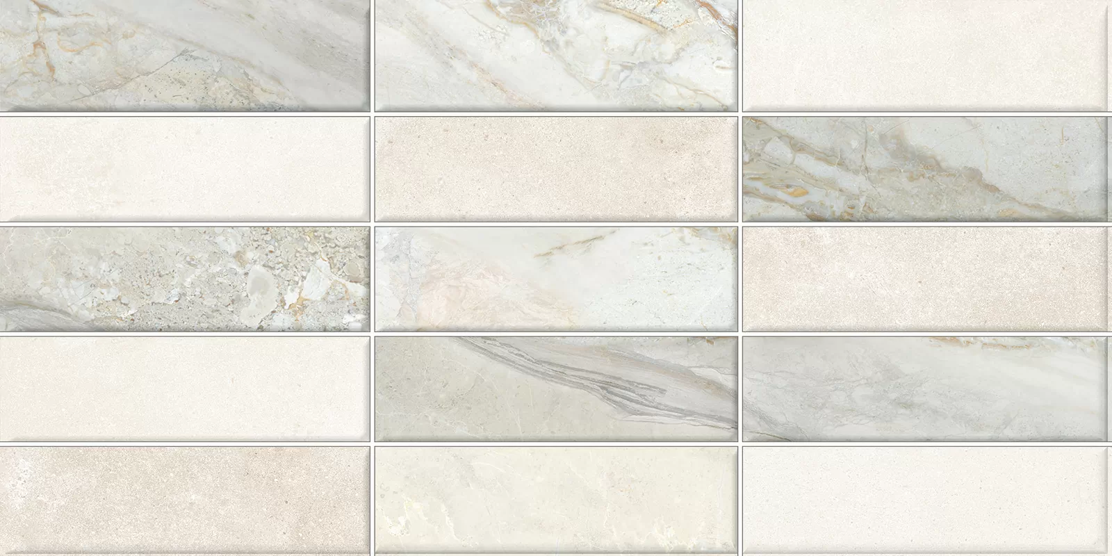 Плитка настенная Arty Brick WT36ARY55 New Trend  под бежевый камень песчаник