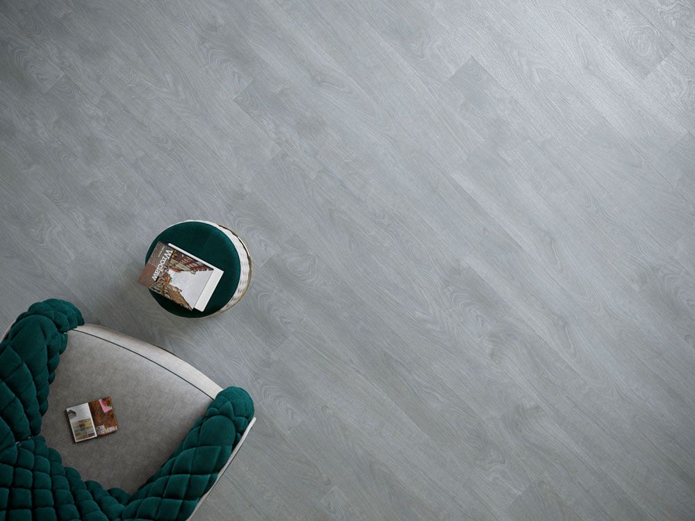 Кварц-виниловая плитка Fine Floor 1900 Rich Дуб Рейн FF-1976