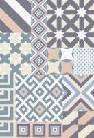 Керамическая плитка Лидс 400*275 (пэчворк) с1 (1,65 м.кв.)