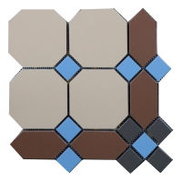 Пушкин плитка-модуль кофе с молоком (005/006/008/013) 24.7*24.7, Keramark