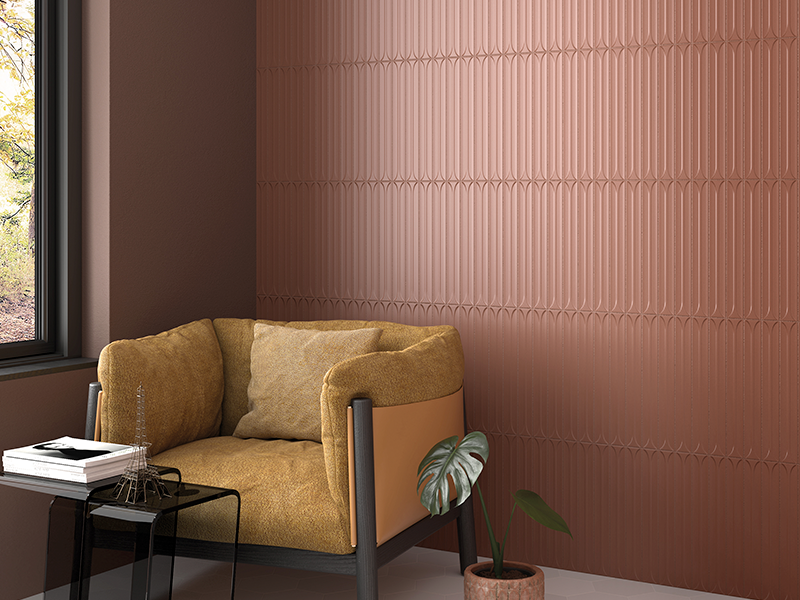 Плитка керамическая настенная 31245 HOPP BRO Terra 5х40 см (60 кор./палл.) (Equipe)