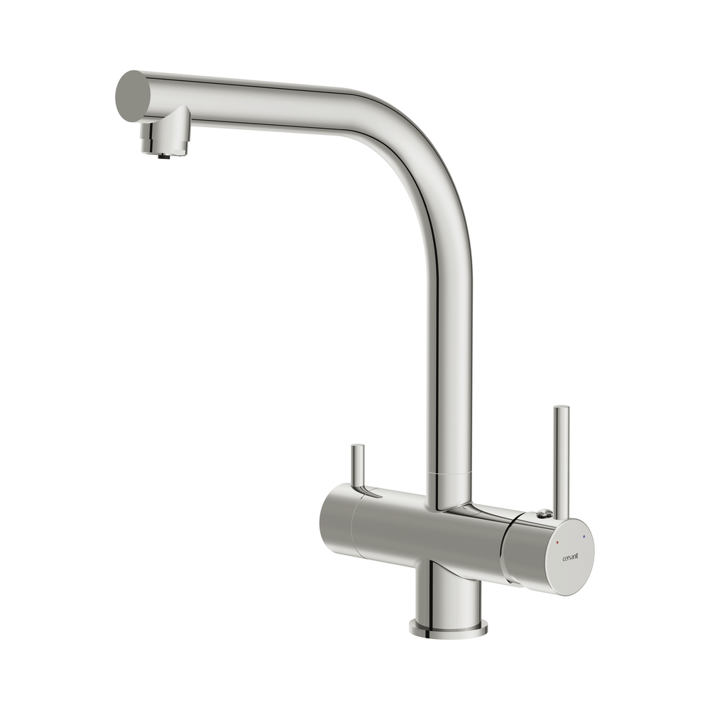 Смеситель для кухни CREA однорычажный с подключением фильтра хром