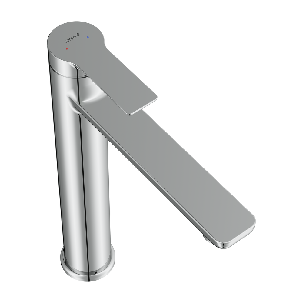 Смеситель для раковины высокий VIBE хром