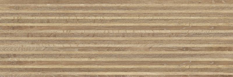 Плитка Meissen Keramik Japandi коричневый рельеф 25x75 A16488