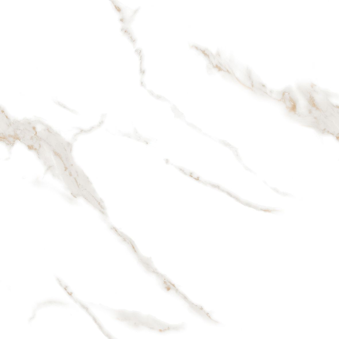 Calacatta Sharp Gold Керамогранит белый 80х80 Полированный