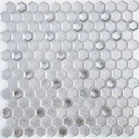 Мозаика Argento grani hexagon 13x23x6 (Caramelle Mosaic)