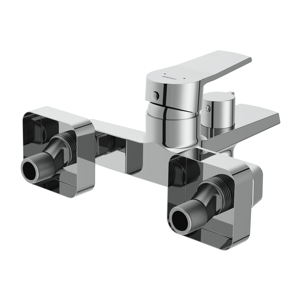 Смеситель для ванны CITY с лейкой хром