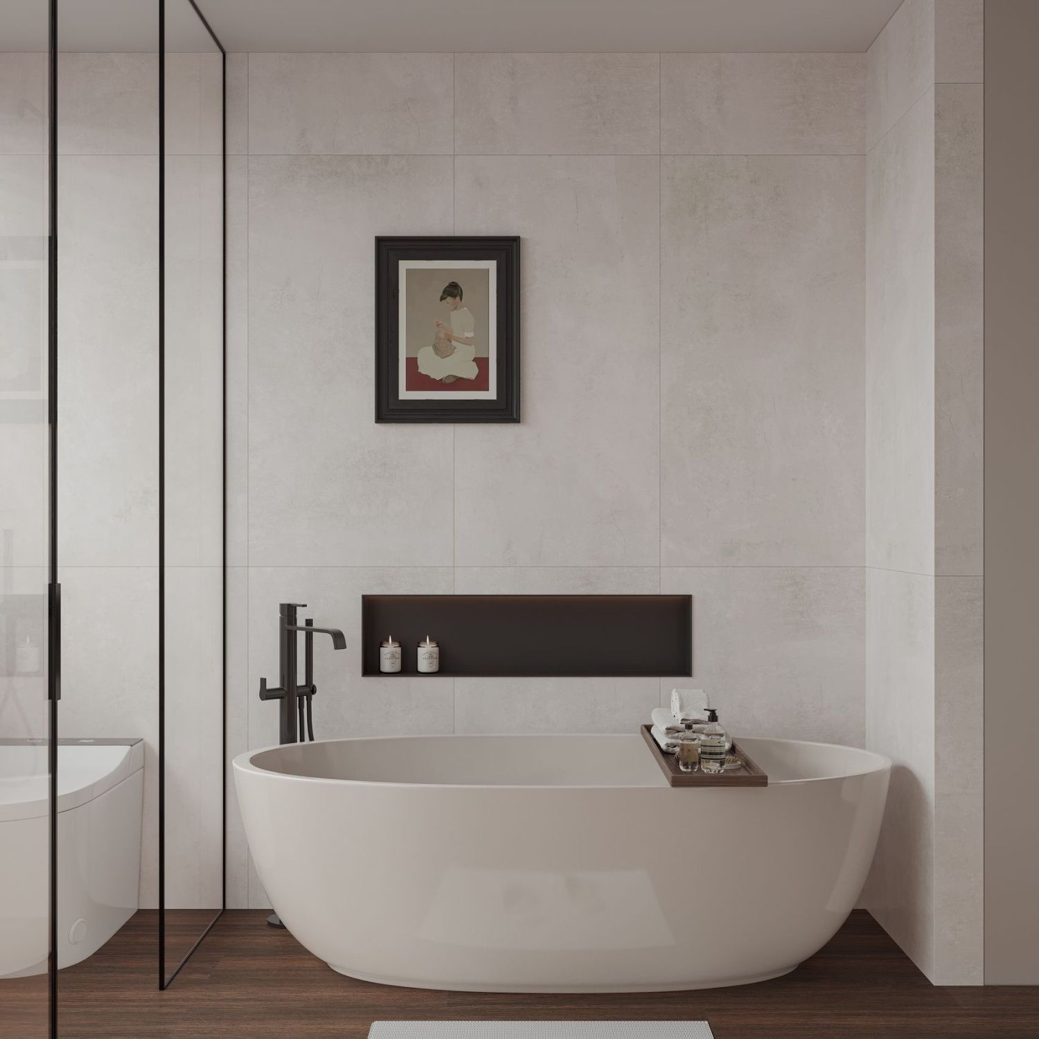 Керамогранит Soft Silver Concrete Matt