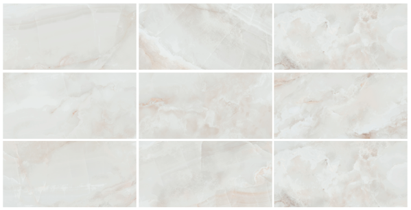 Гранит керамический полированный MARBLES CR.SARDONYX White 75x150x1,05 см