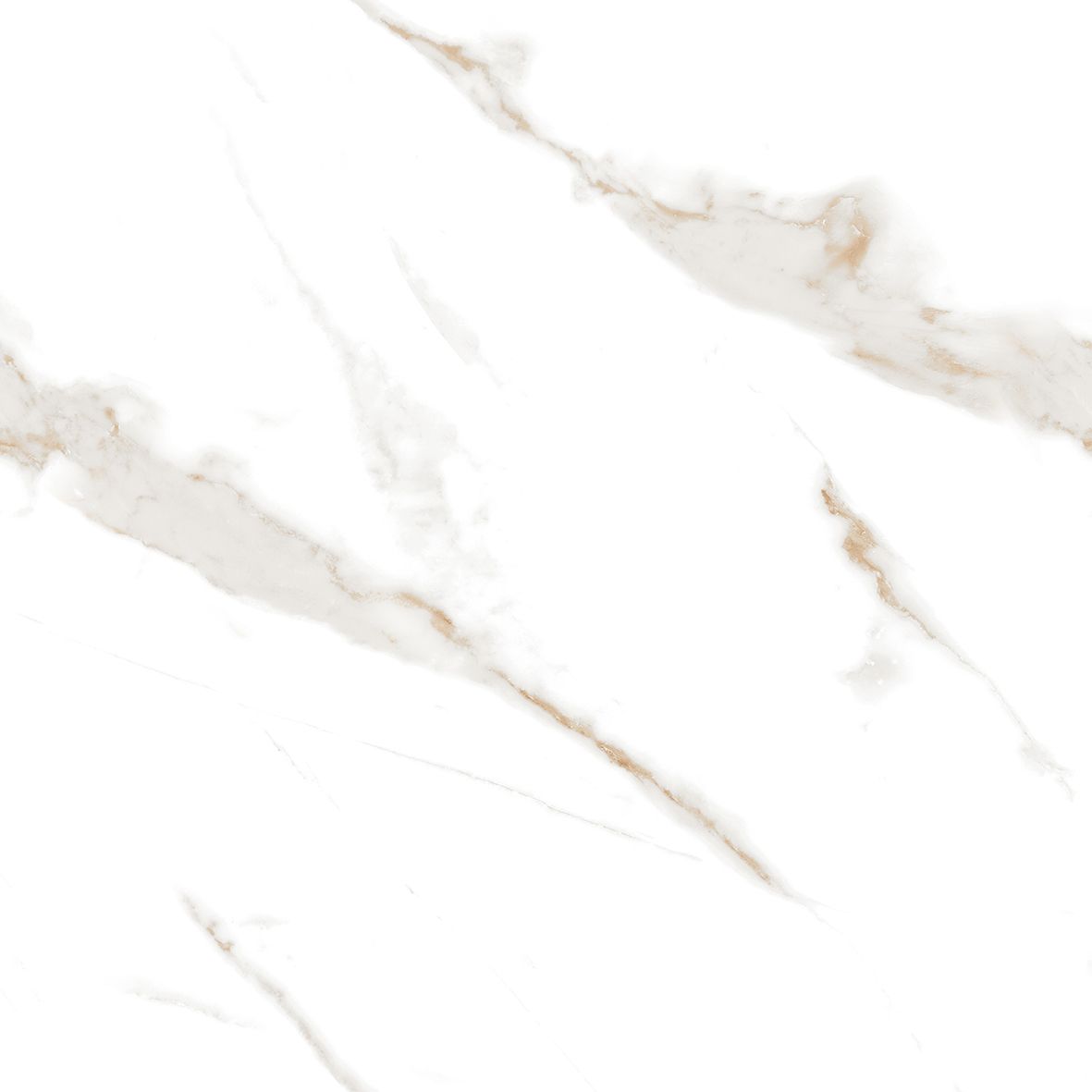 Calacatta Sharp Gold Керамогранит белый 80х80 Полированный