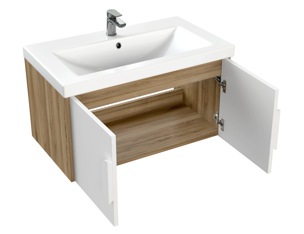 Тумба COMO 80 белый (Cersanit)