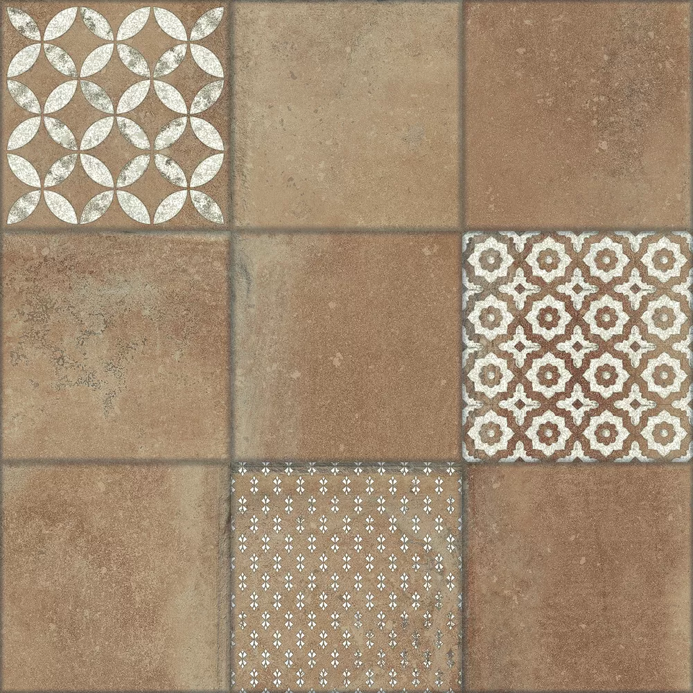 Керамогранит Kube Quinta Cotto-Carrara 45x45