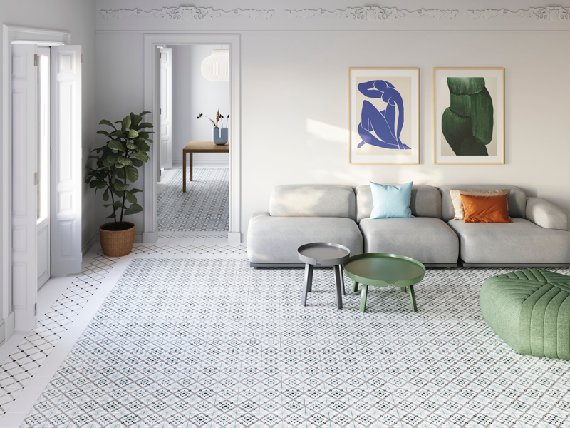 Гранит керамический 31082 TANGER Sand Bloom 12,3x12,3 см