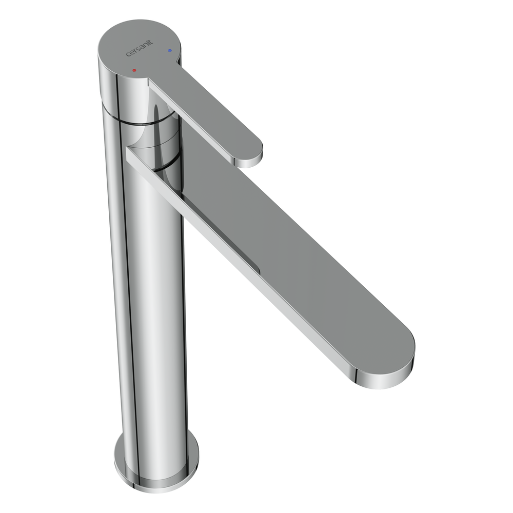 Смеситель для раковины высокий OLIVA хром