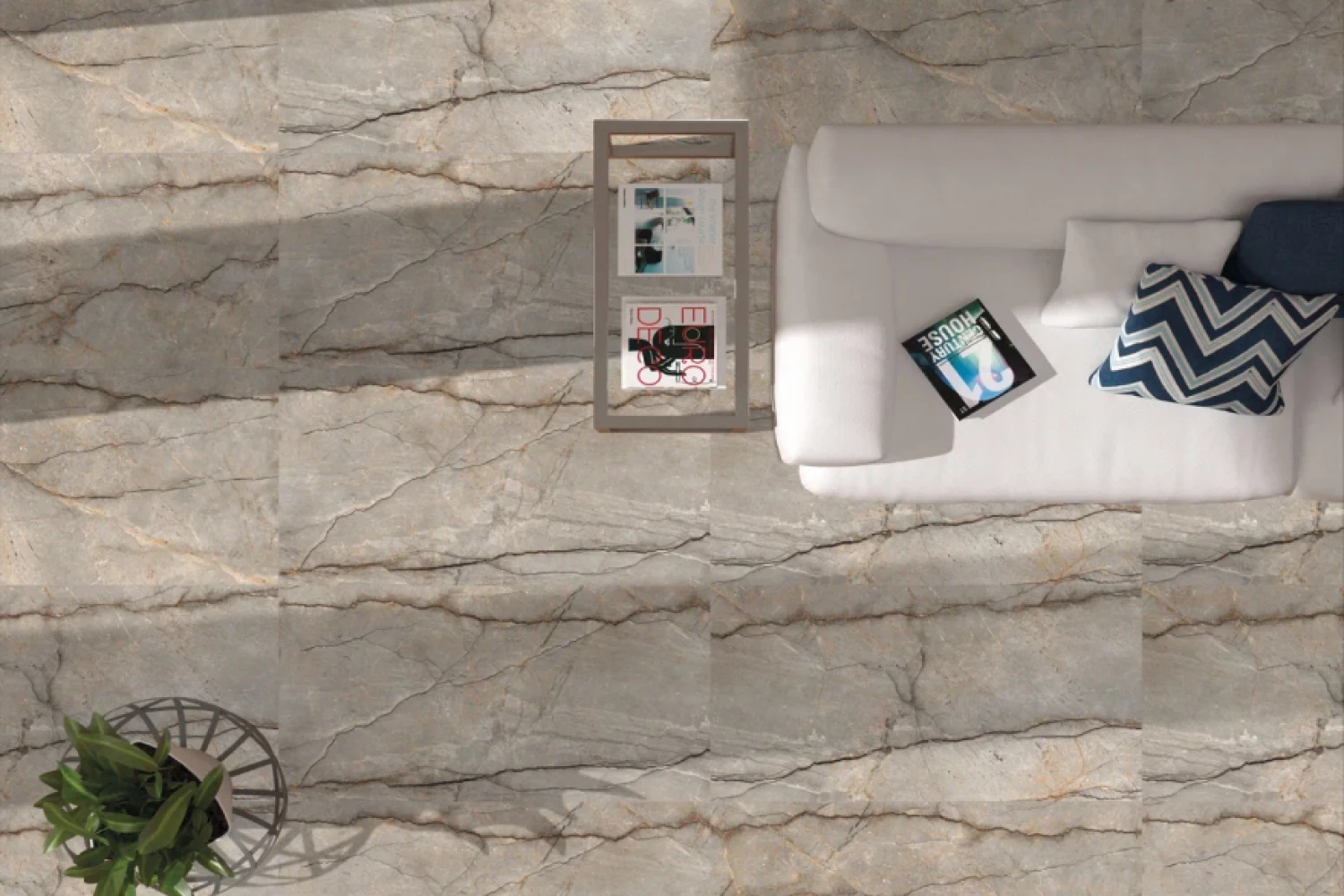 Керамогранит AМ22-12 Crezard Natural бежевый мрамор 120х60