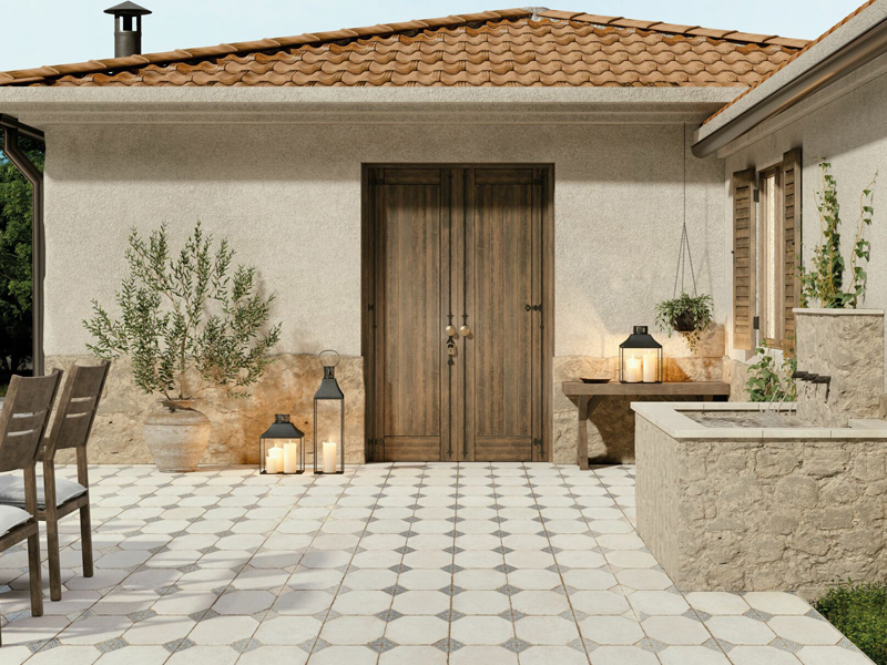 Гранит керамический FS FIELD LT BLUE 45,2х45,2x0,95 см