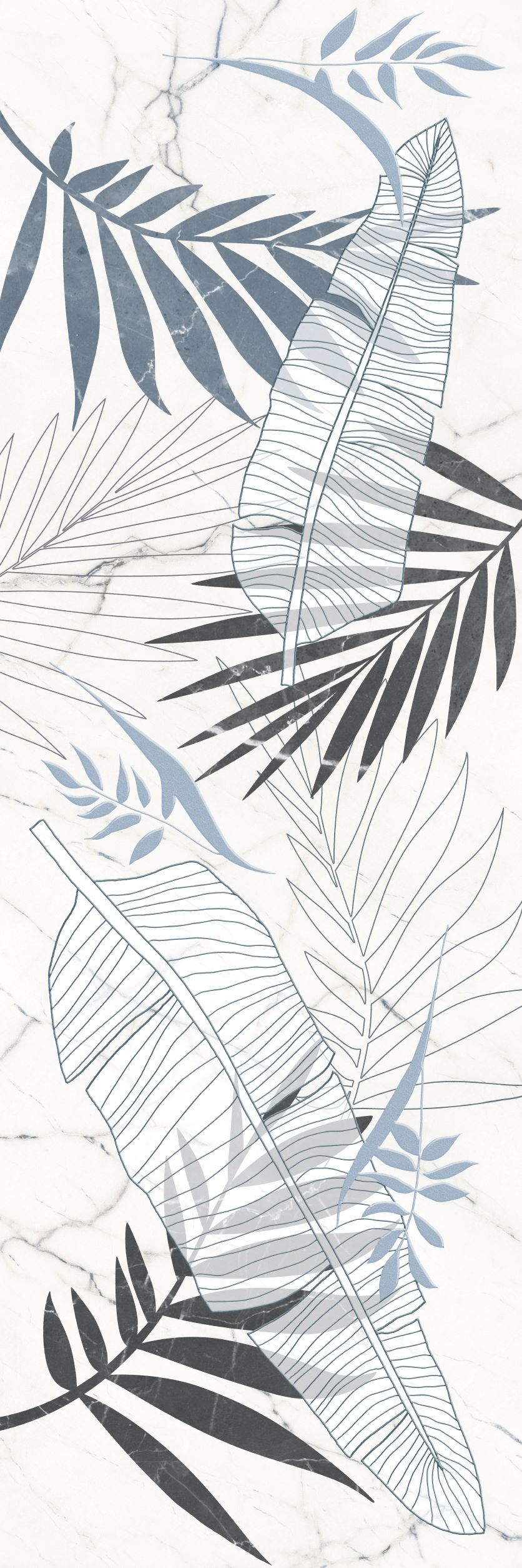 Плитка настенная Спарк 1Д 30х90 Керамин