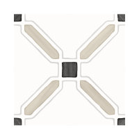 Гранит керамический 31080 TANGER Sand Cross 12,3x12,3 см