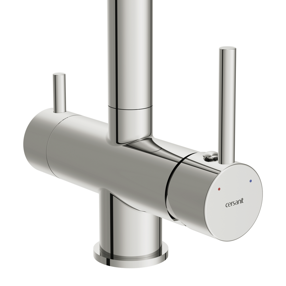 Смеситель для кухни CREA однорычажный с подключением фильтра хром