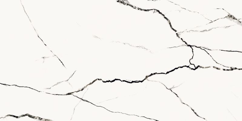 Керамогранит Meissen Keramik Eternal полированный белый ректификат 59,8x119,8 A16455