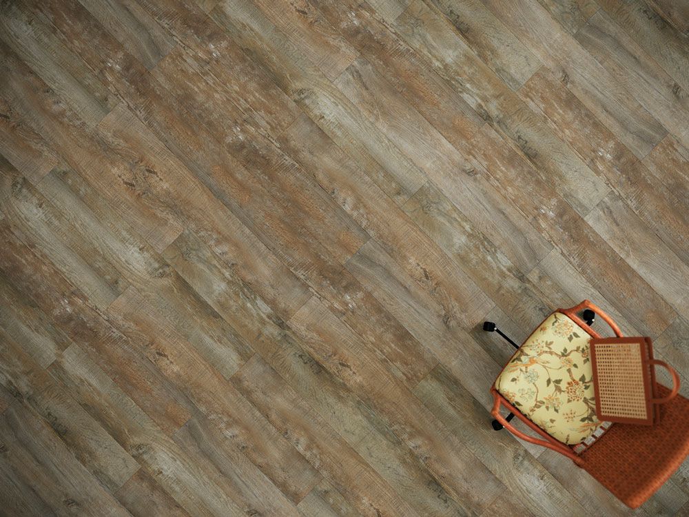 Кварц-виниловая плитка Fine Floor 1400 Wood Дуб Фуэго FF-1420