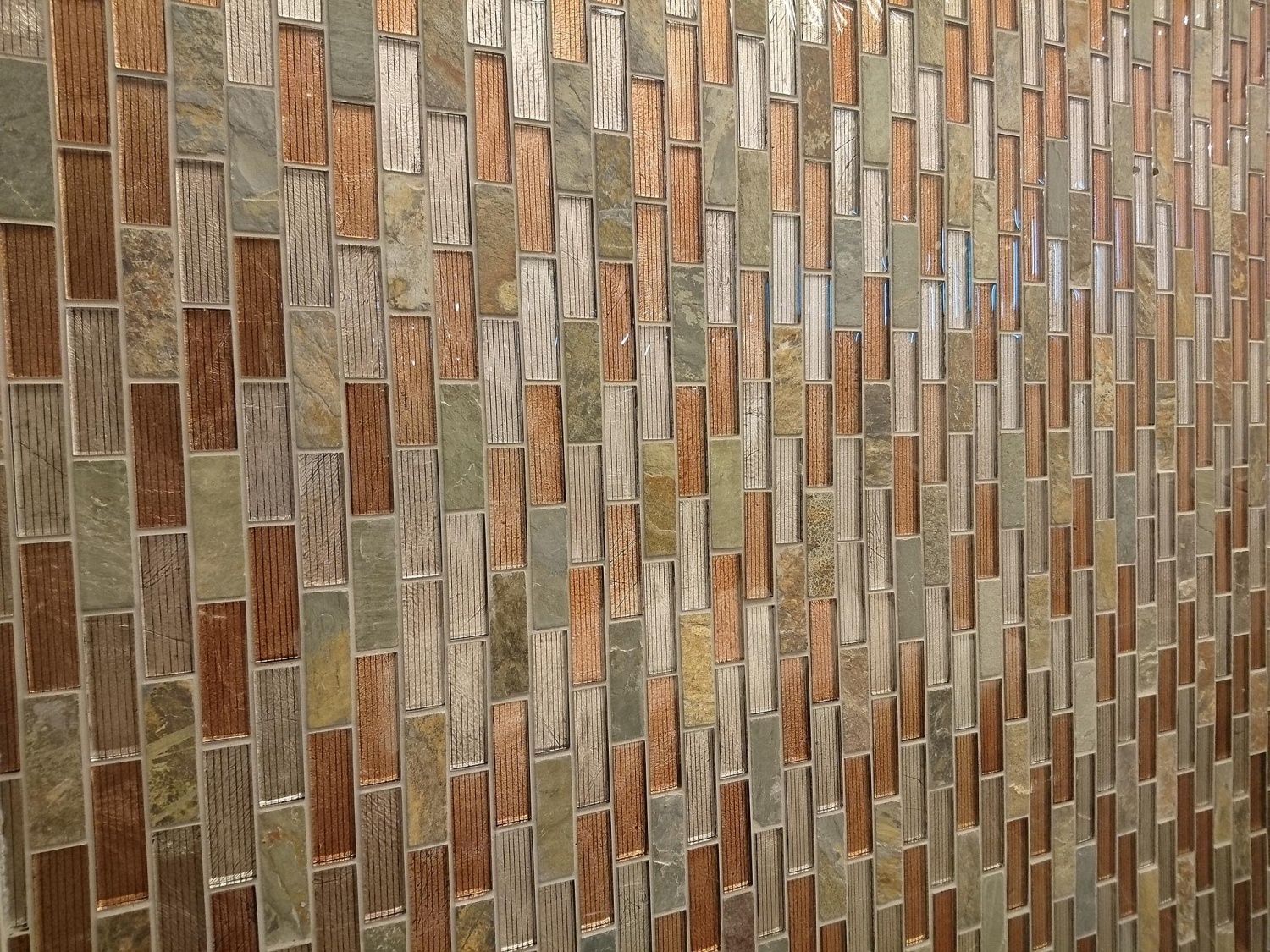 Мозаика Alcantara Ruggine 23x73x8 (Caralelle Mosaic)