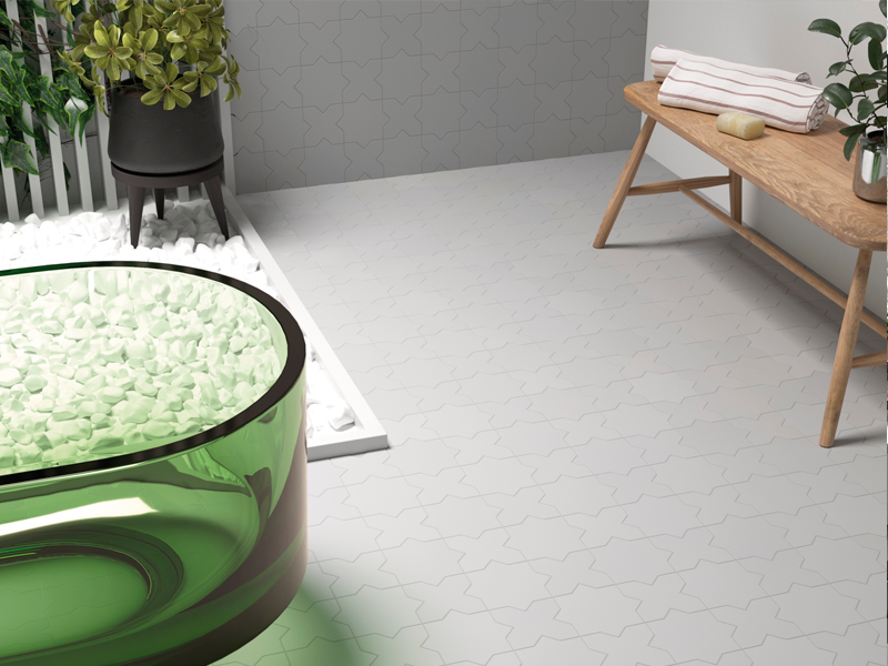 Гранит керамический 30615 PORTO CROSS Oxford Gray 12x12х0,9 см