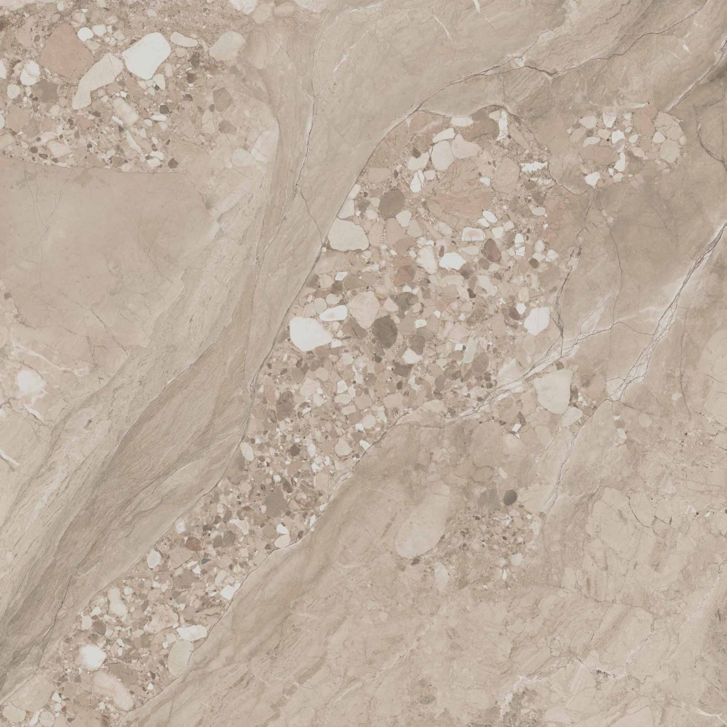 Керамогранит Oceanmist OM 02 80x80x1.1 неполированный Бежевый (Ametis by Estima)