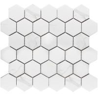 Мозаика Hexagon Small Carrara Matt 51x59 Starmosaic