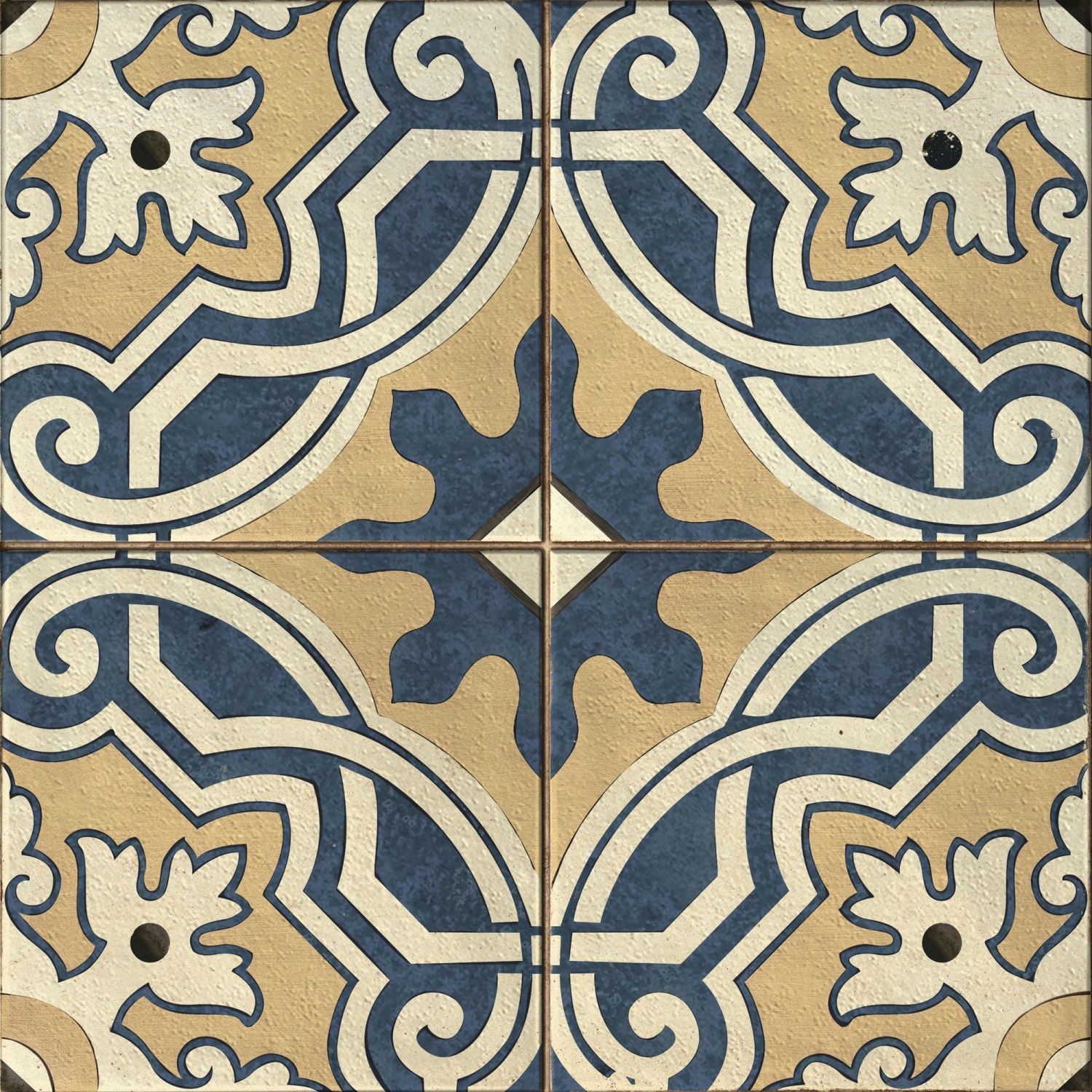 Керамогранит Cersanit Sevilla пэчворк многоцветный  рельеф  42x42 SE4R453