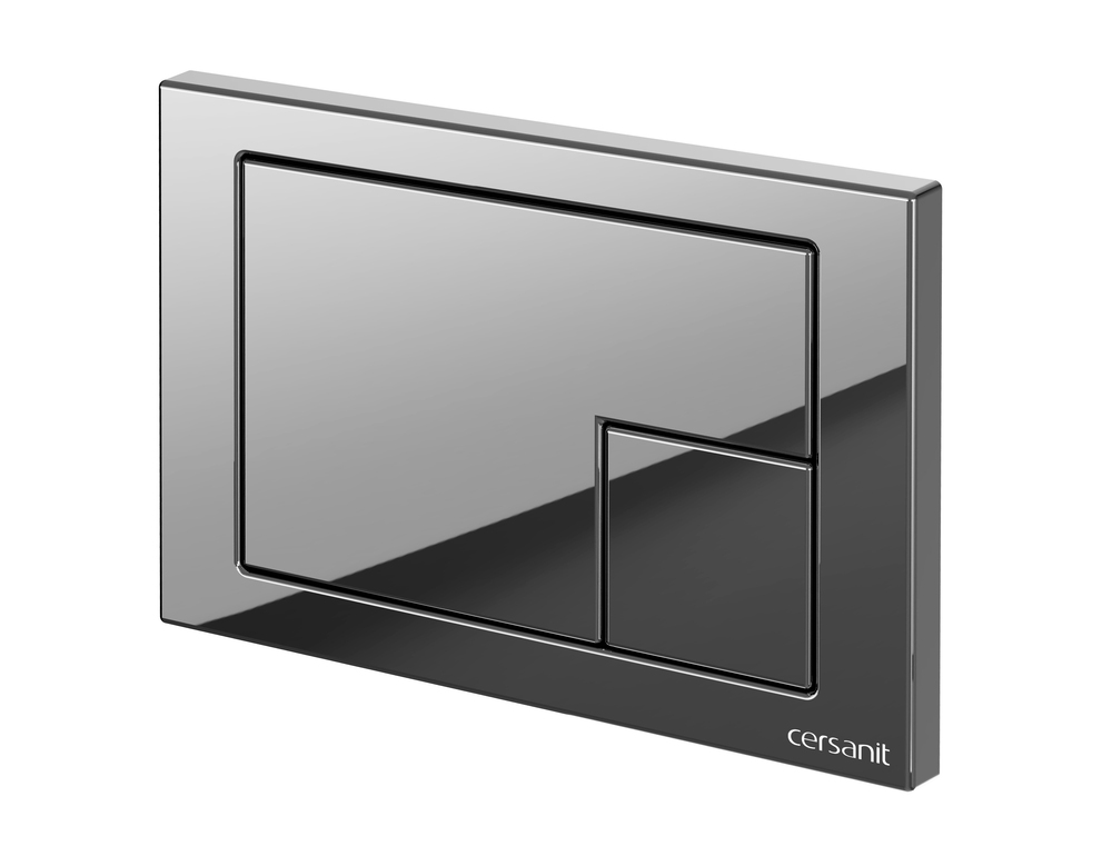 Кнопка CORNER пластик хром глянцевый (Cersanit)