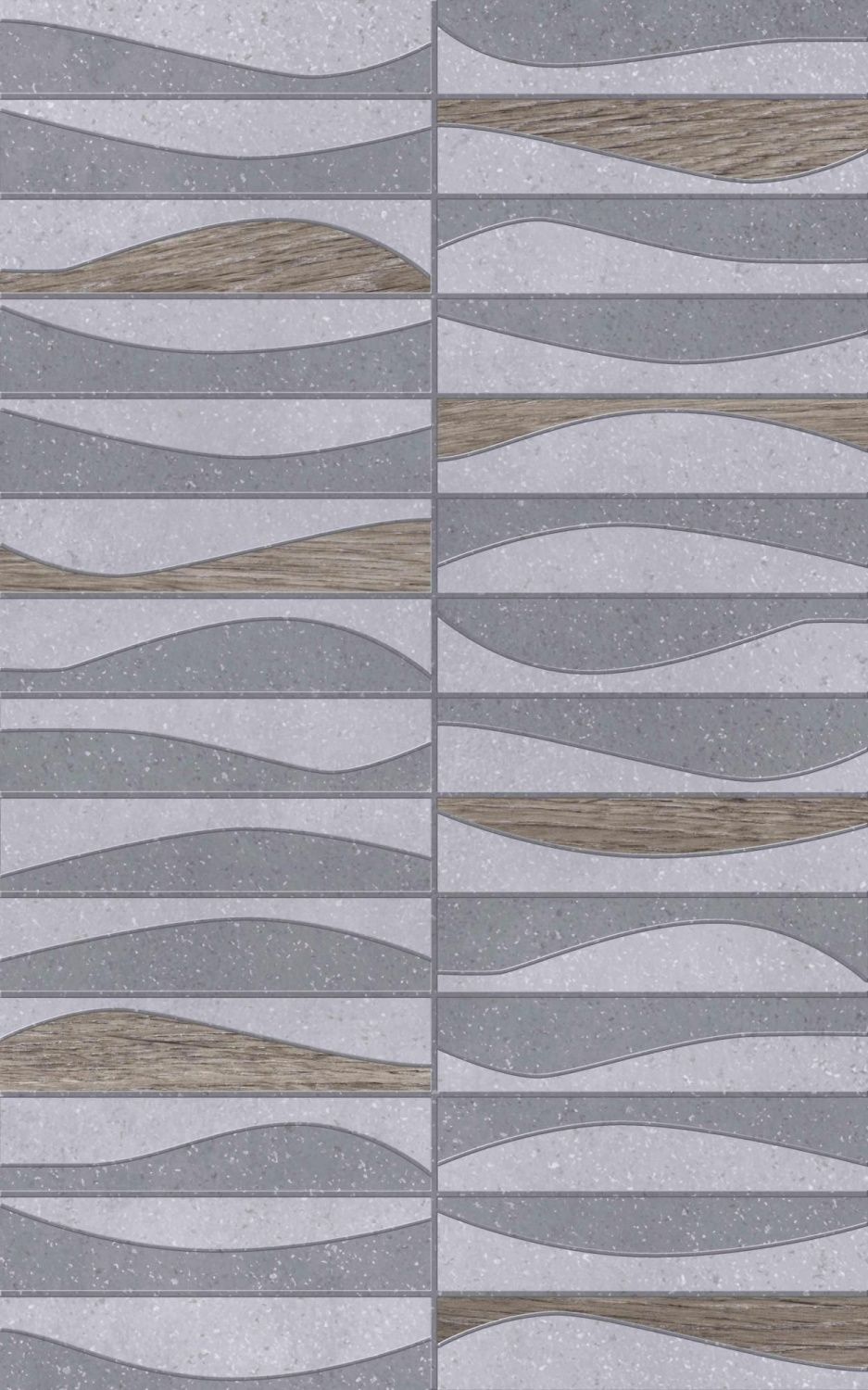 Вставка Misty steps 25х40 Creto