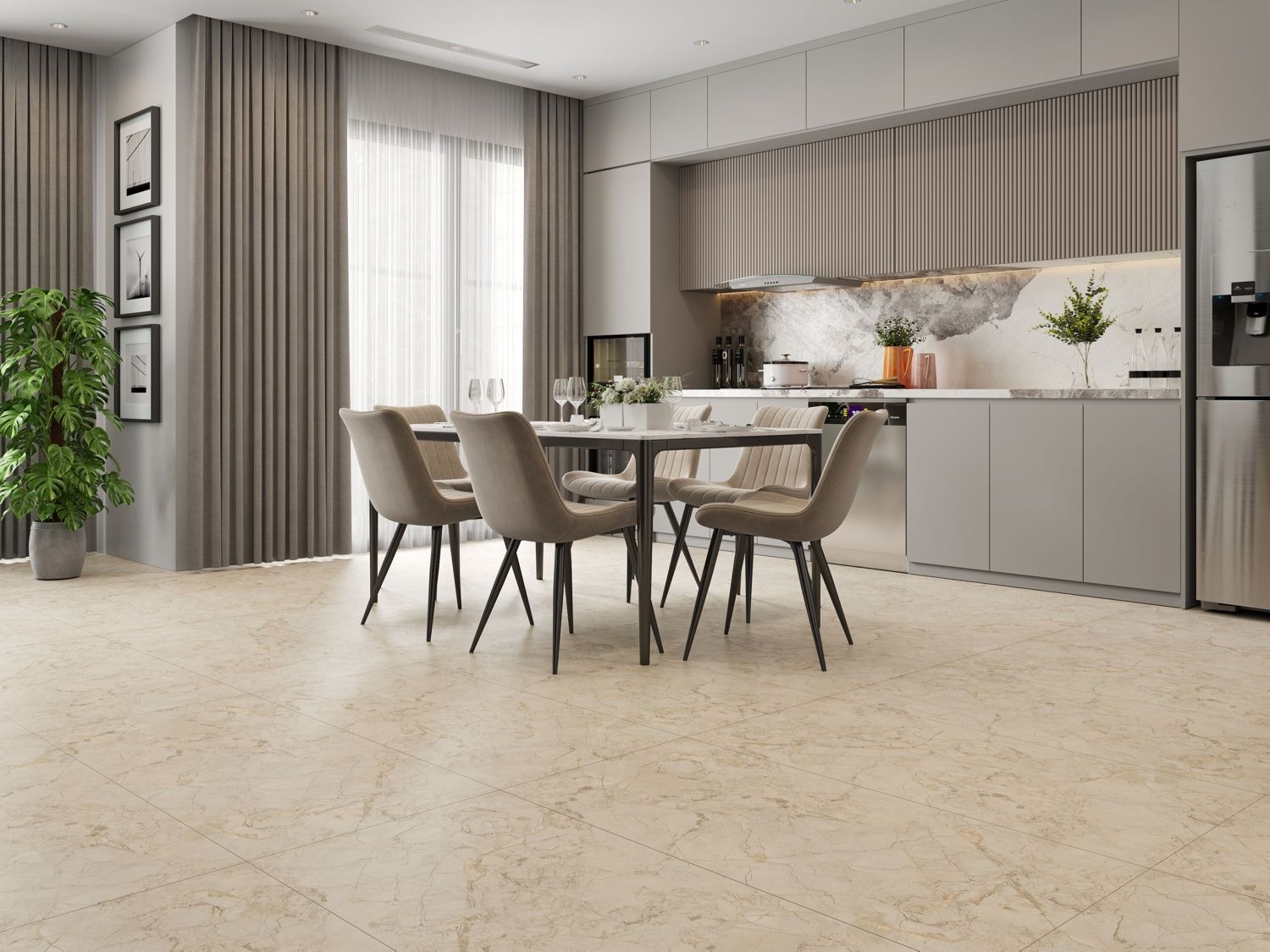 Керамогранит NTT99515M Ivory Endless 60x120