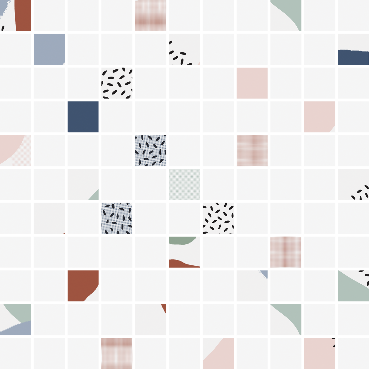 Мозаика декорация Meissen Keramik Trendy многоцветный 30x30 TY2O451