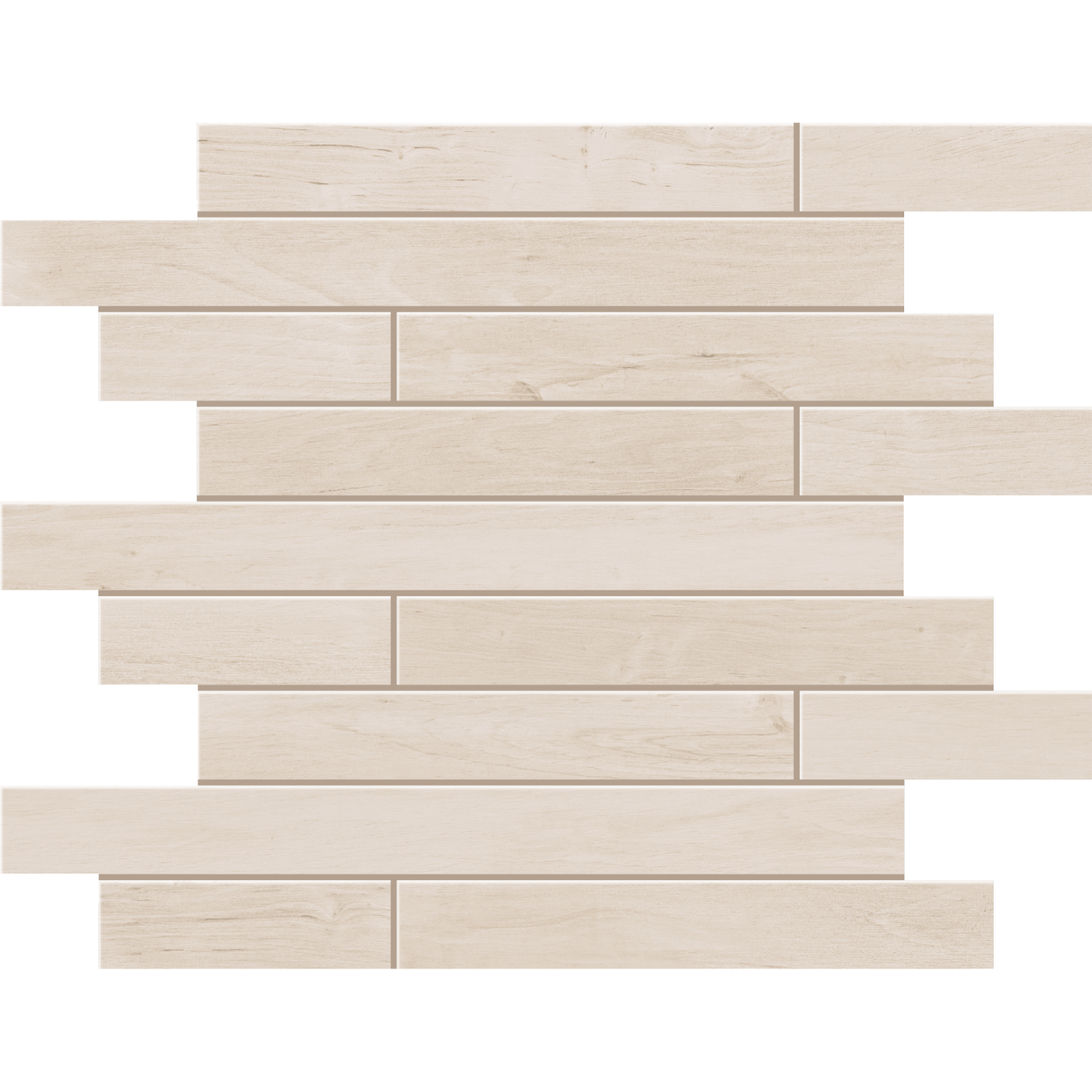 Мозаика Soft Wood SF 01 30x35x1 неполированная Белый (Estima)