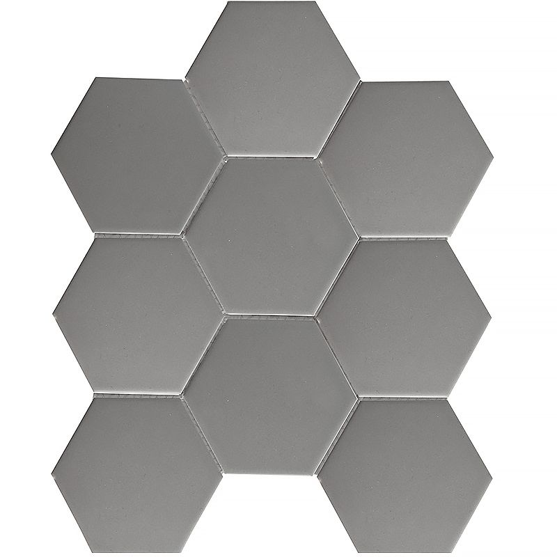 Мозаика Hexagon Big Grey Matt 95x110 Starmosaic