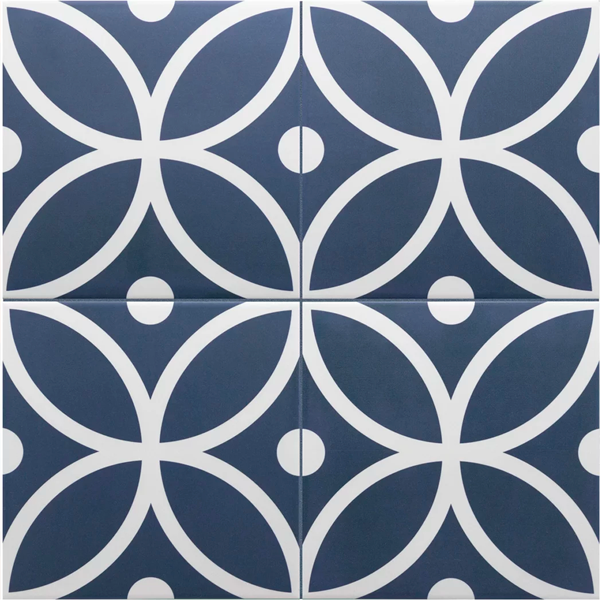 Гранит керамический 30725 RIVOLI Bergen Azul 20x20 см