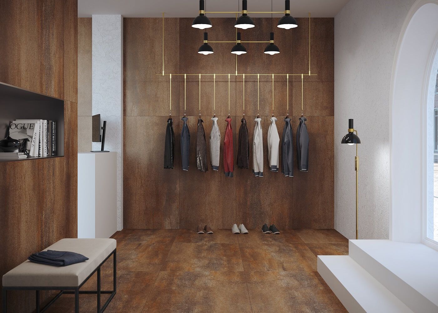 Керамогранит Steelwalk Rust 80х160 Creto