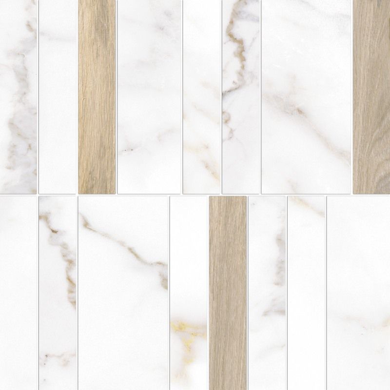 Мозаика на сетке универсальная Meissen Keramik Wonder многоцветный 29,8x29,8 A16920