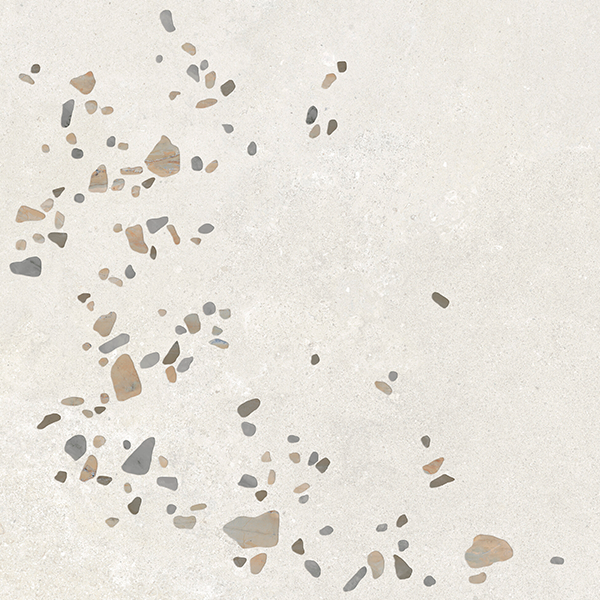 Гранит керамический AWEN WHITE DECOR NT/90X90/C/R 90x90x0,9 см